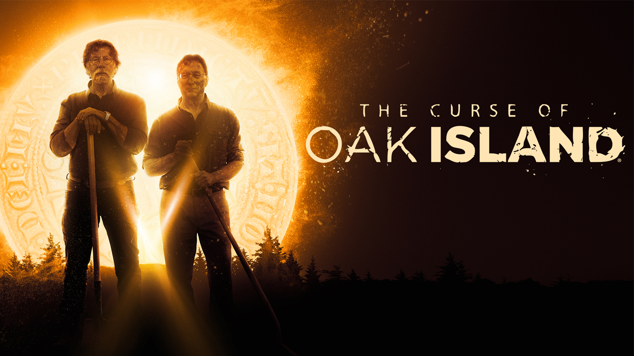 Promotional image for The Curse of Oak Island Season 13 on History Channel